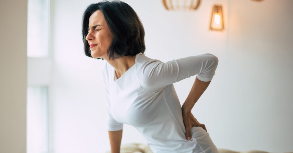 female lower back pain