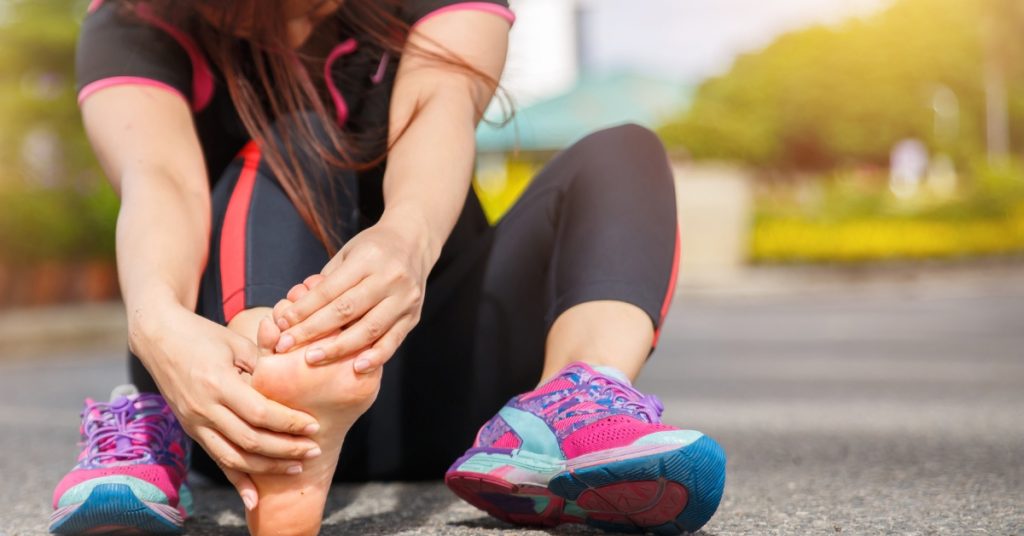 heel pain after running
